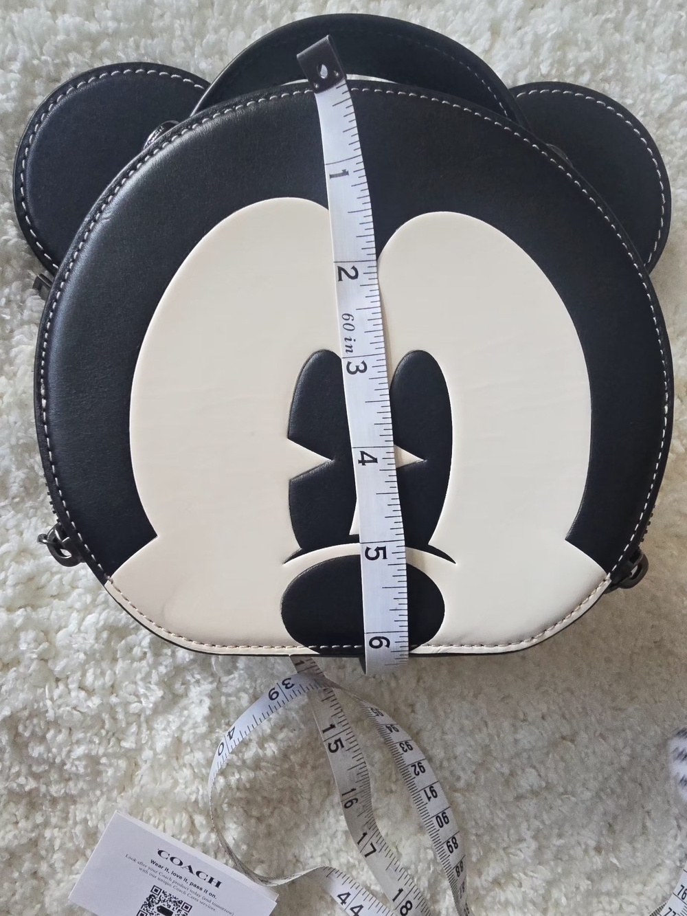 Disney For Coach Mickey Crossbody Bag - Picture 8 of 11
